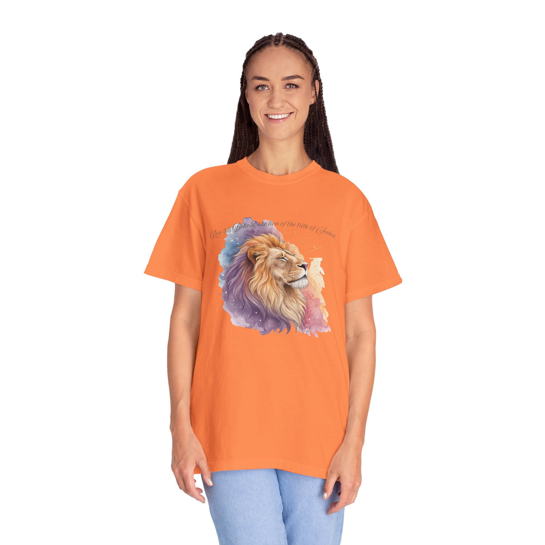 Unisex Garment Dyed T-Shirt Comfort Colors 1717 100% Ring-Spun Cotton Soft-Washed, Pre-Shrunk, Relaxed Fit Tee