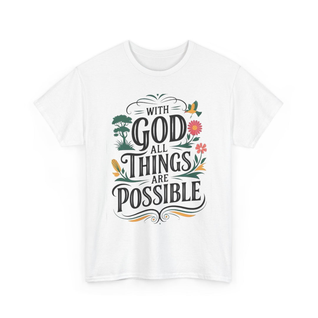 heavy cotton unisex tee