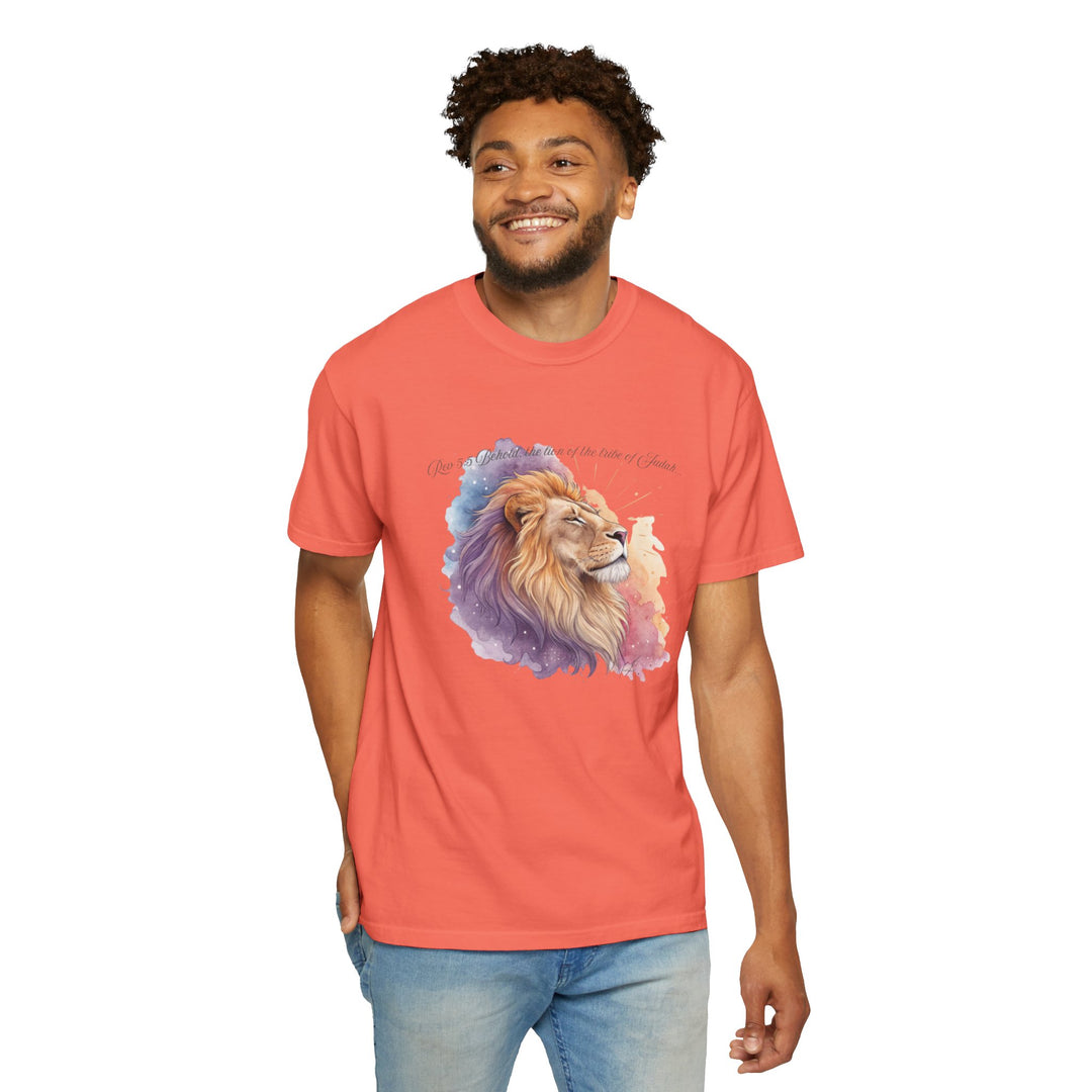 Unisex Garment Dyed T-Shirt Comfort Colors 1717 100% Ring-Spun Cotton Soft-Washed, Pre-Shrunk, Relaxed Fit Tee