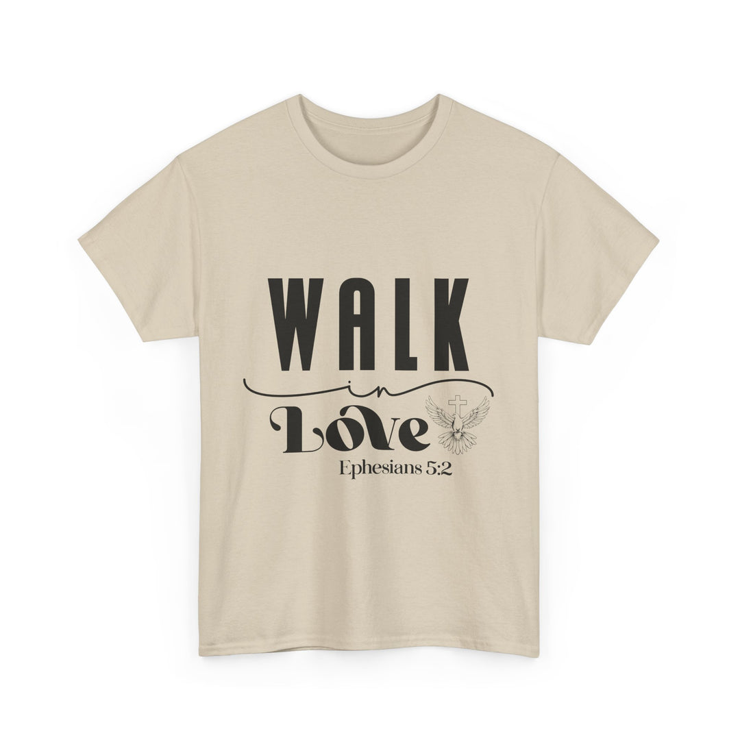 Walk in Love Ephesians 5 2-01 Unisex Heavy Cotton Tee