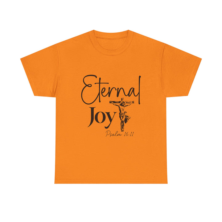 Eternal Joy Psalm 16 11-01 Unisex Heavy Cotton Tee