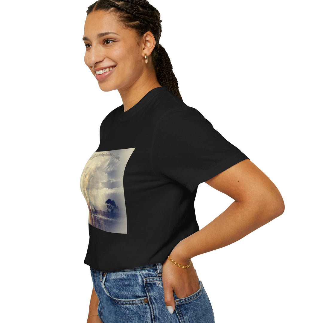 Unisex Garment-Dyed T-Shirt – Comfort Colors 1717 – 100% Ring-Spun Cotton Tee  Soft-Washed Relaxed Fit – Pre-Shrunk USA Cotton