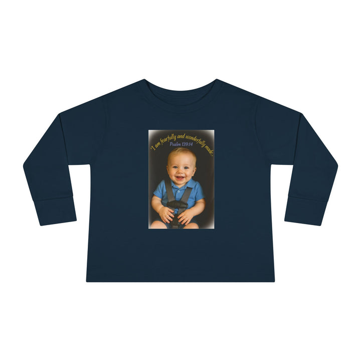 I am fearfally |Toddler Long Sleeve Tee