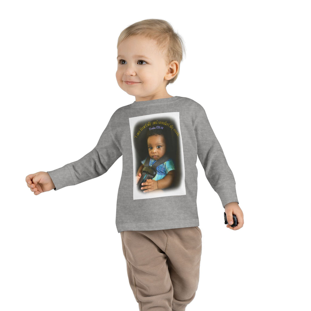 I am fearfally |Toddler Long Sleeve Tee