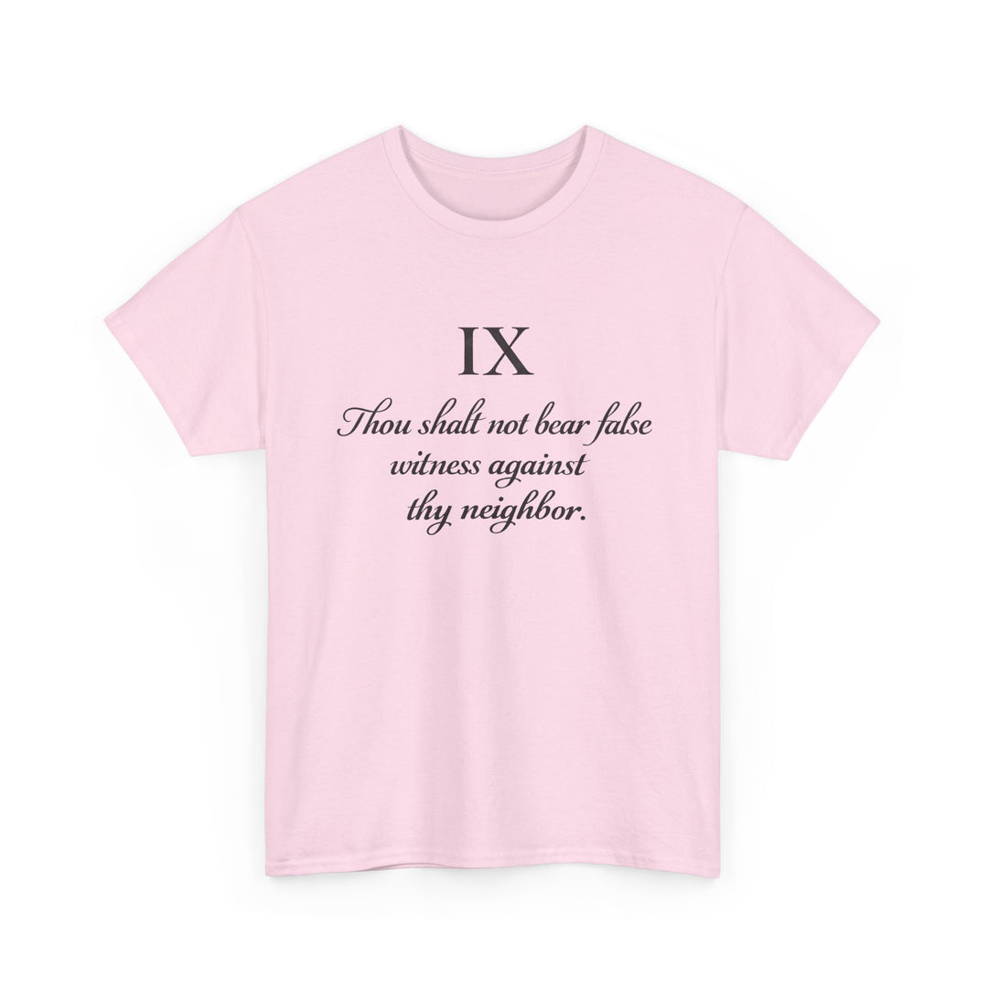 IX | Heavy Cotton Tee