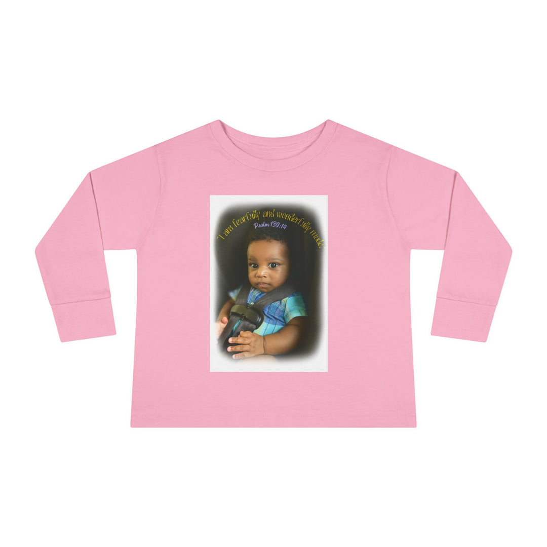 I am fearfally |Toddler Long Sleeve Tee