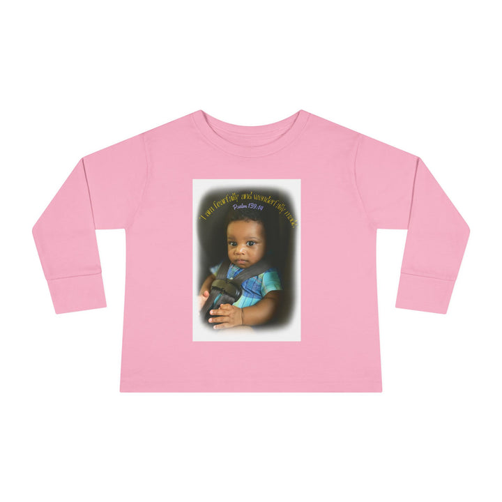 I am fearfally |Toddler Long Sleeve Tee
