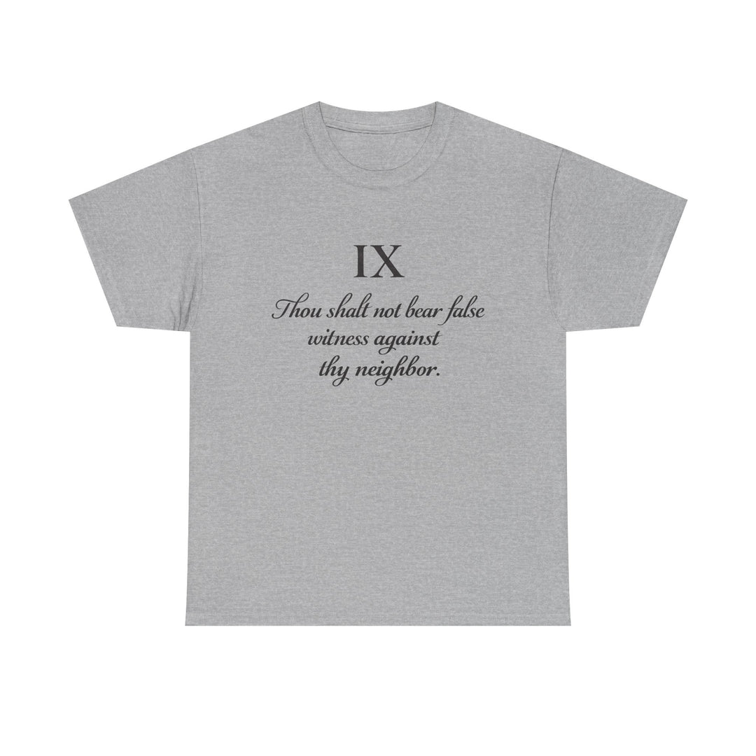 IX | Heavy Cotton Tee
