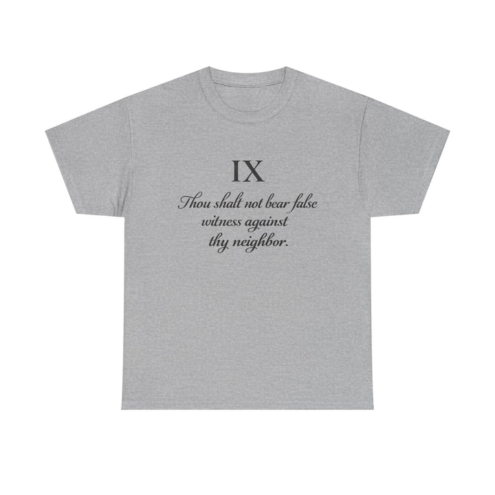 IX | Heavy Cotton Tee