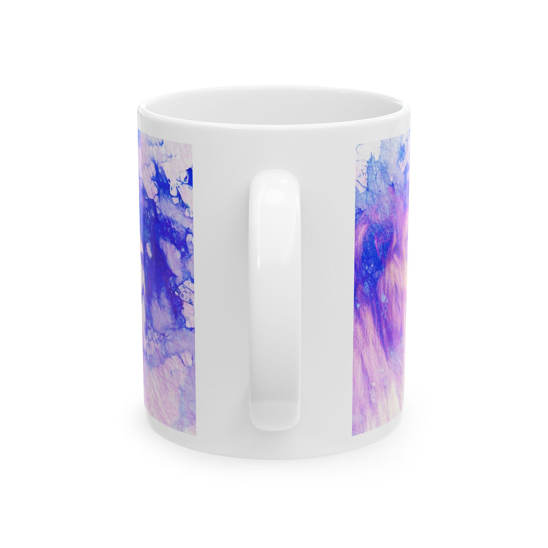 Watercolor Lion Mug