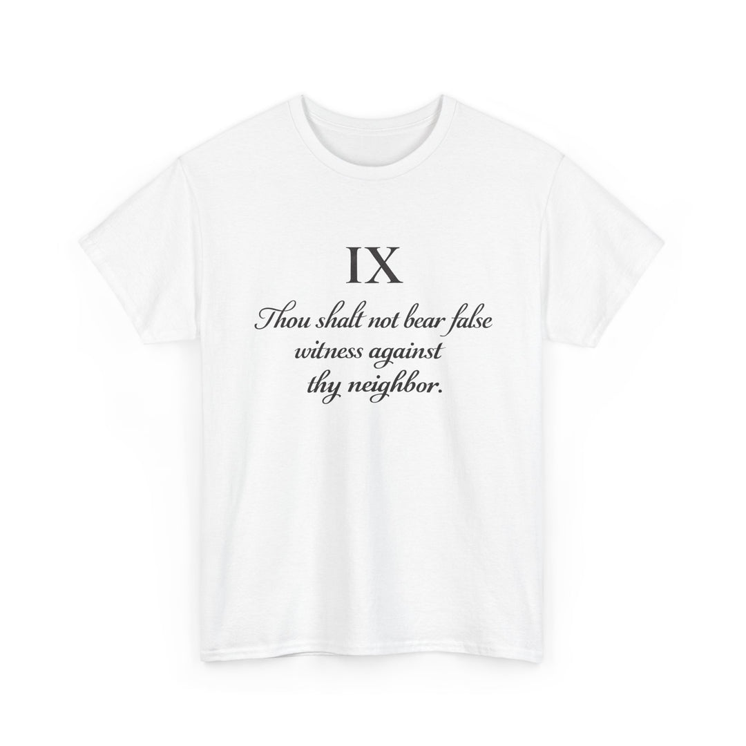 IX | Heavy Cotton Tee
