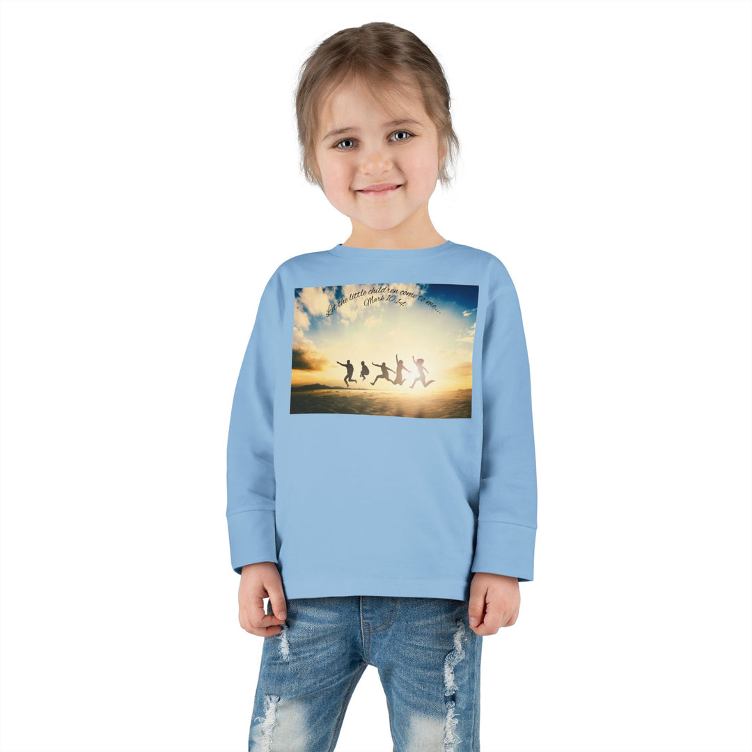 Let the little children come to me |Toddler Long Sleeve Tee