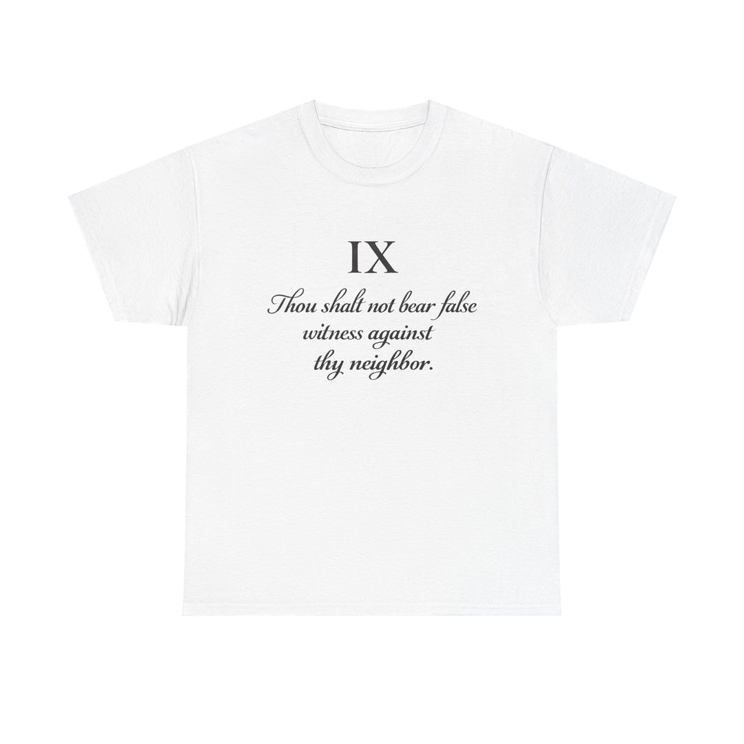 IX | Heavy Cotton Tee