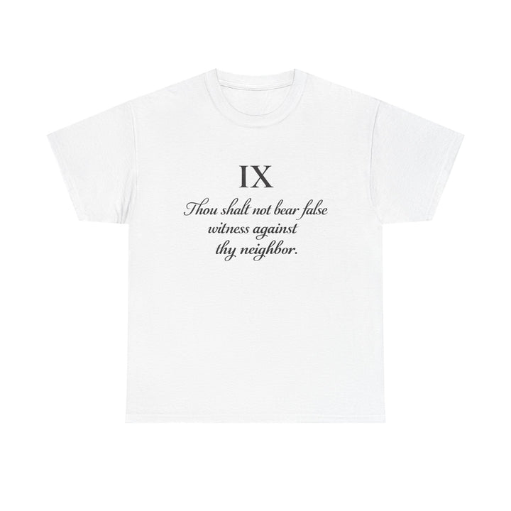 IX | Heavy Cotton Tee