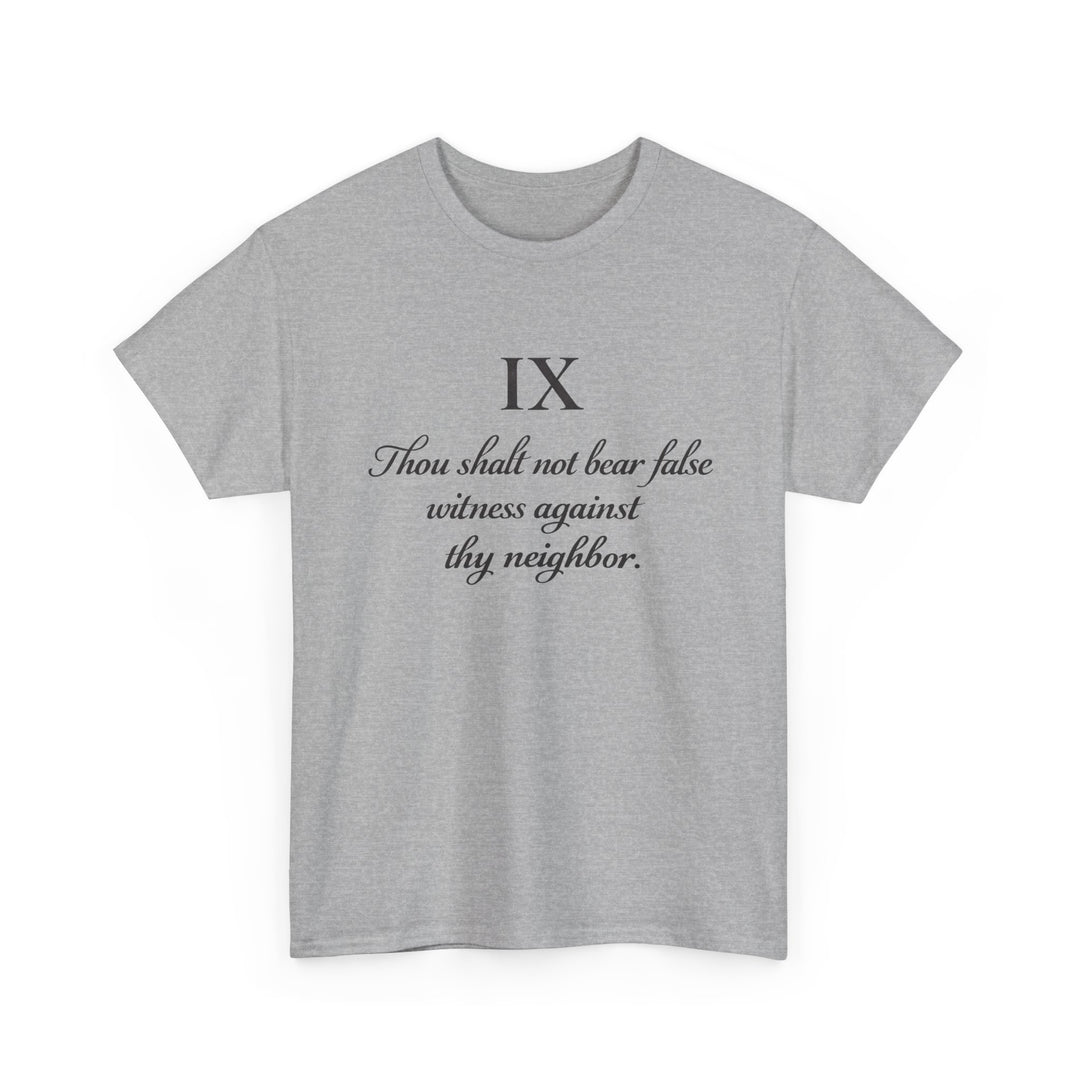 IX | Heavy Cotton Tee