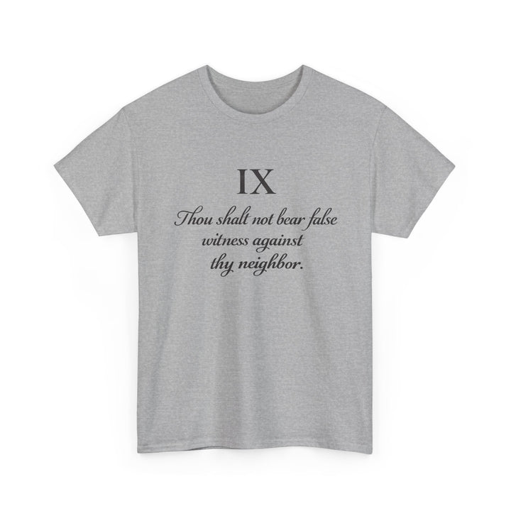 IX | Heavy Cotton Tee