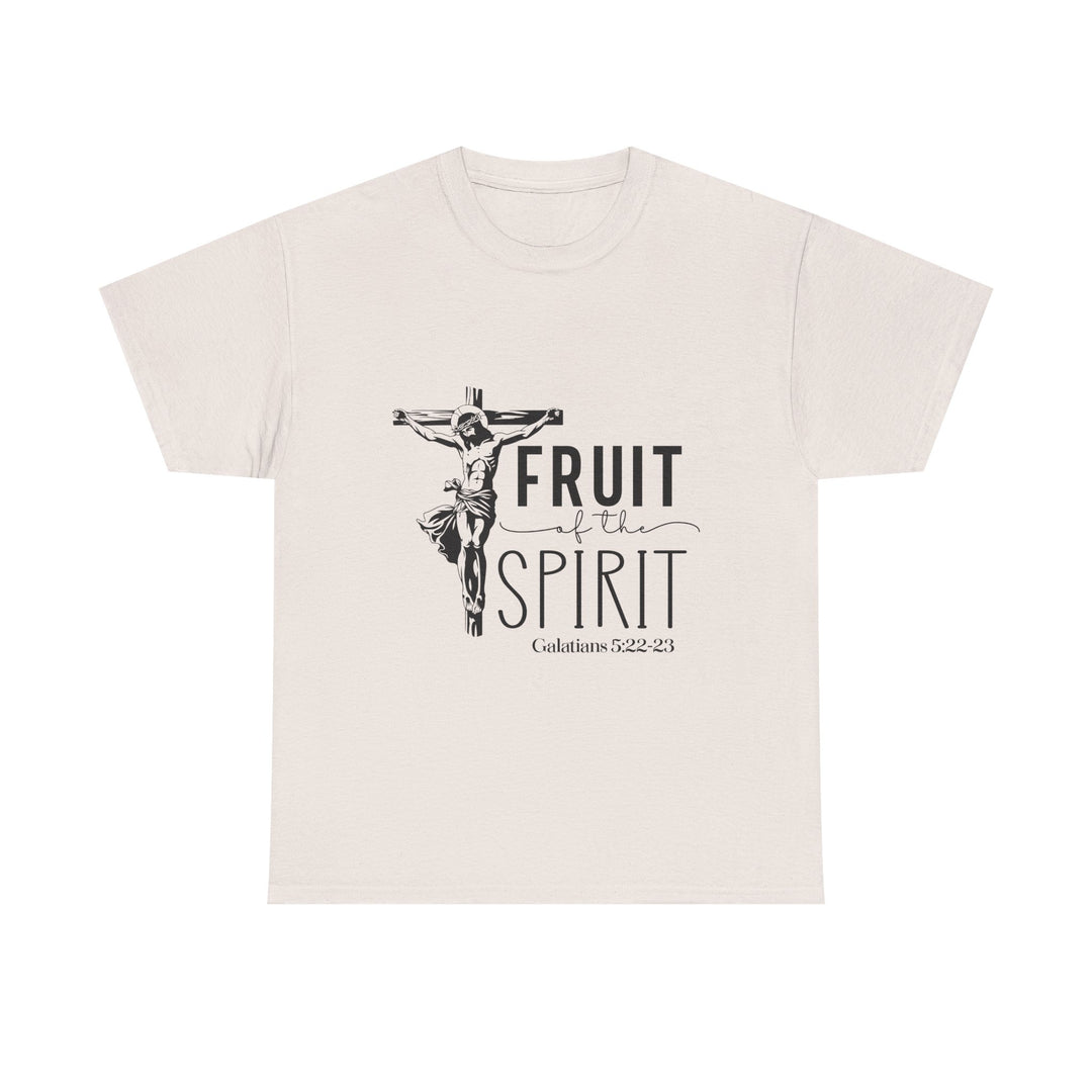 Fruit of the Spirit Galatians 5 22-23-01 Unisex Heavy Cotton Tee