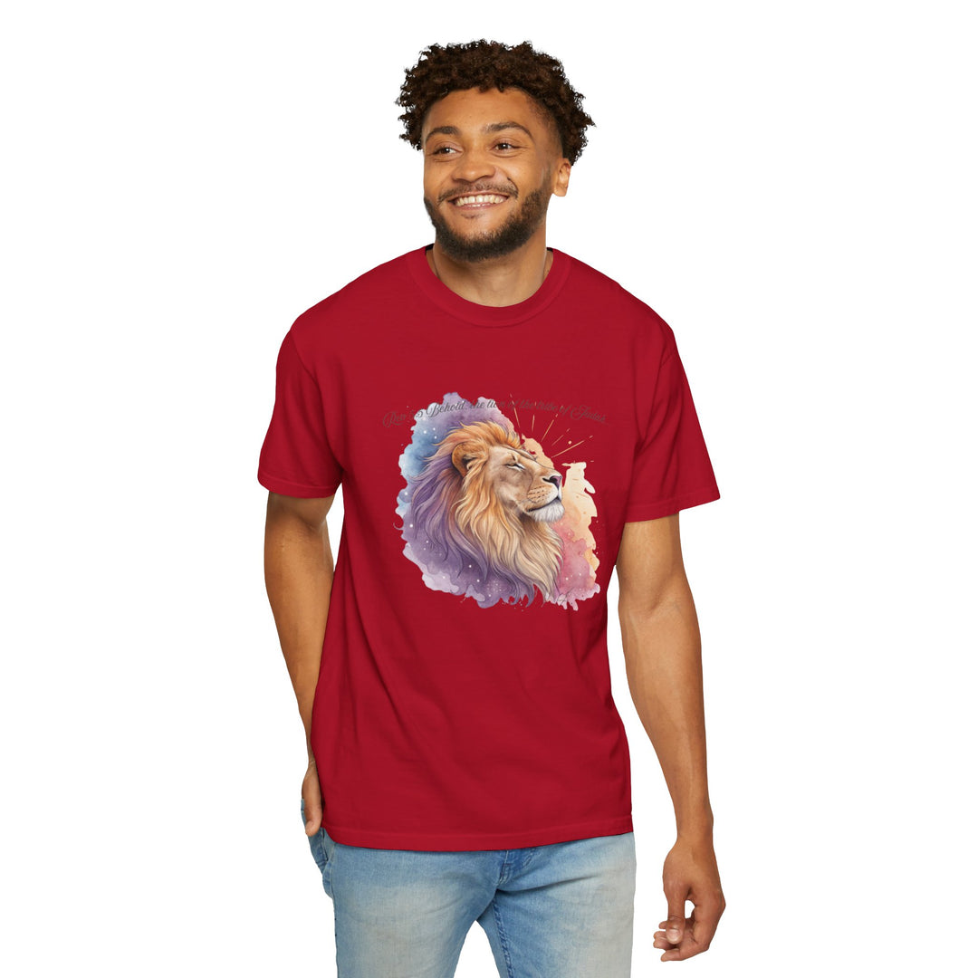 Unisex Garment Dyed T-Shirt Comfort Colors 1717 100% Ring-Spun Cotton Soft-Washed, Pre-Shrunk, Relaxed Fit Tee