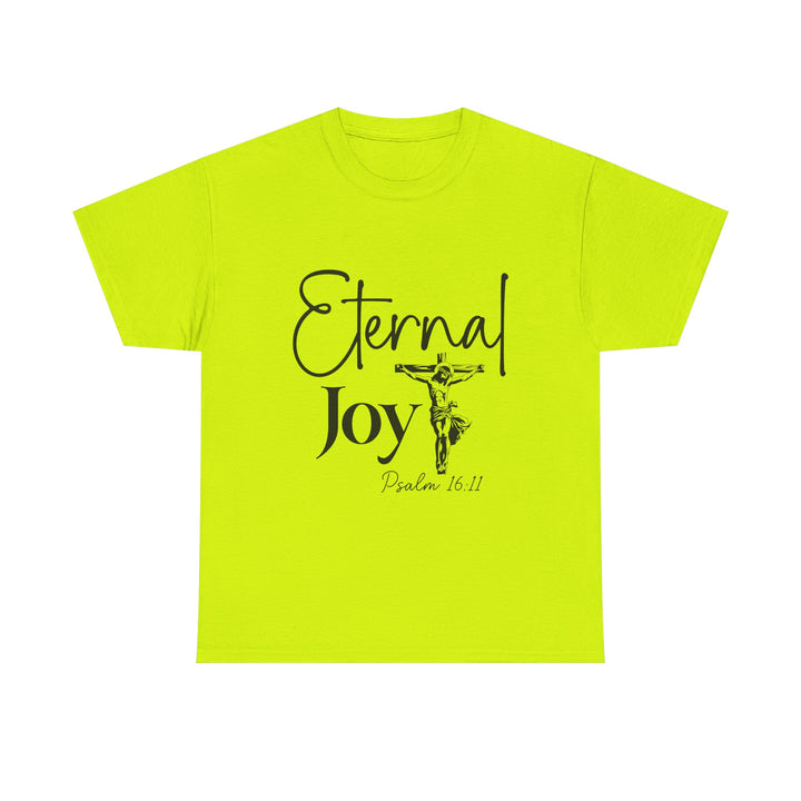 Eternal Joy Psalm 16 11-01 Unisex Heavy Cotton Tee