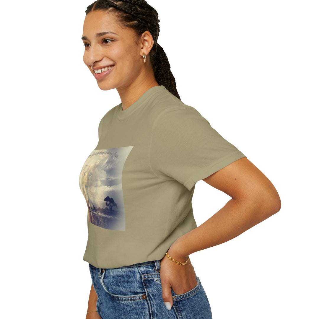 Unisex Garment-Dyed T-Shirt – Comfort Colors 1717 – 100% Ring-Spun Cotton Tee  Soft-Washed Relaxed Fit – Pre-Shrunk USA Cotton