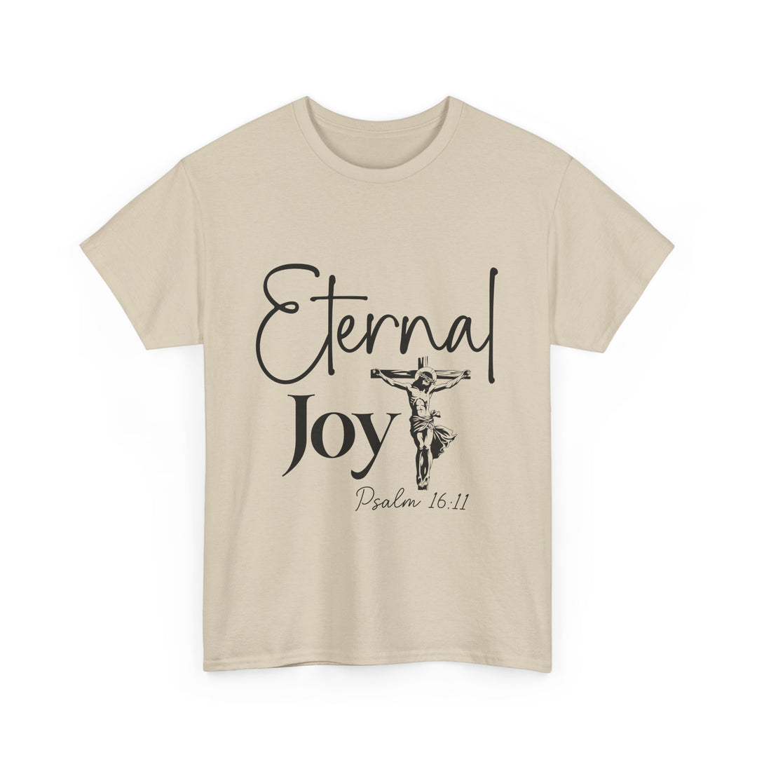 Eternal Joy Psalm 16 11-01 Unisex Heavy Cotton Tee