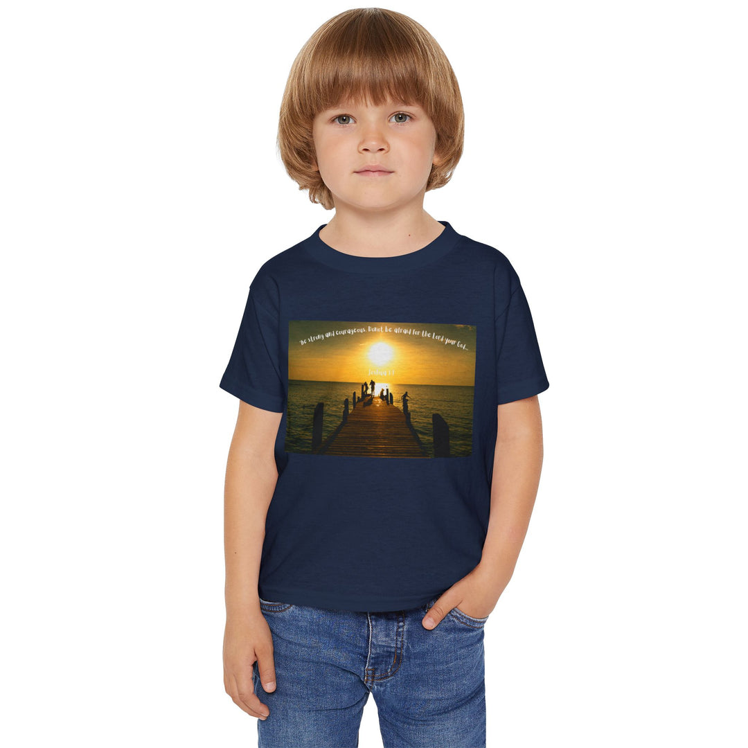 Be strong and courageous | Cotton™ Toddler T-shirt