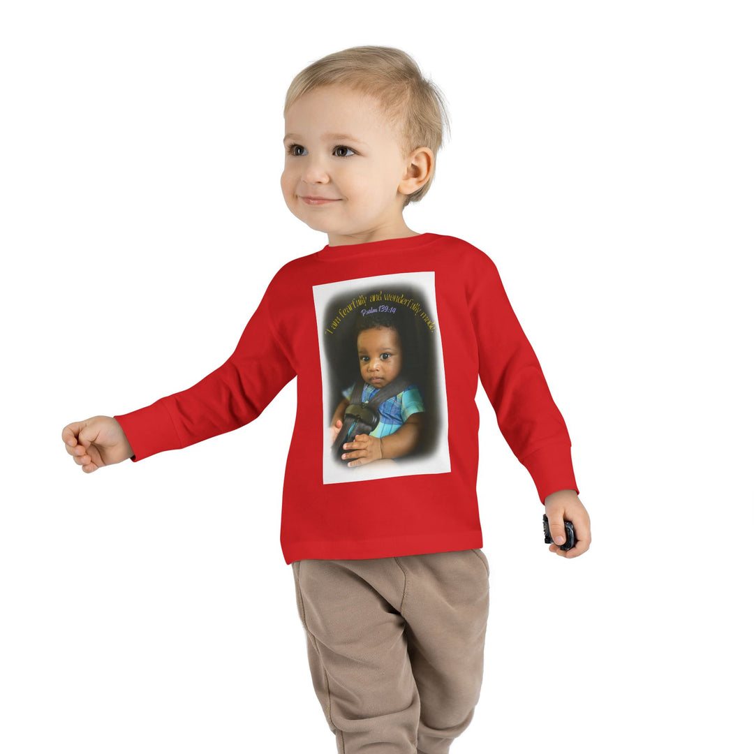 I am fearfally |Toddler Long Sleeve Tee