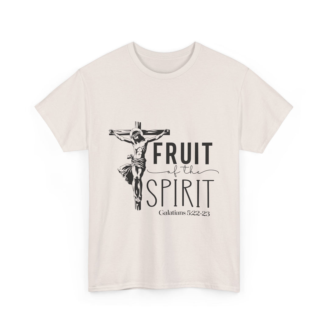 Fruit of the Spirit Galatians 5 22-23-01 Unisex Heavy Cotton Tee