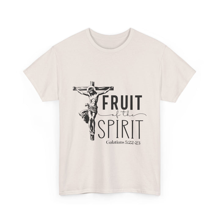 Fruit of the Spirit Galatians 5 22-23-01 Unisex Heavy Cotton Tee