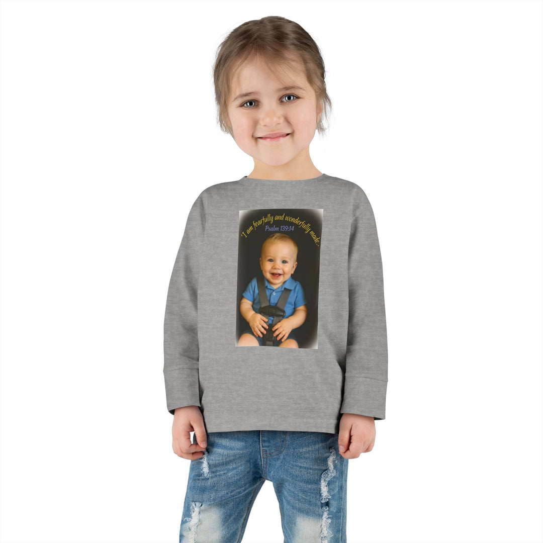 I am fearfally |Toddler Long Sleeve Tee