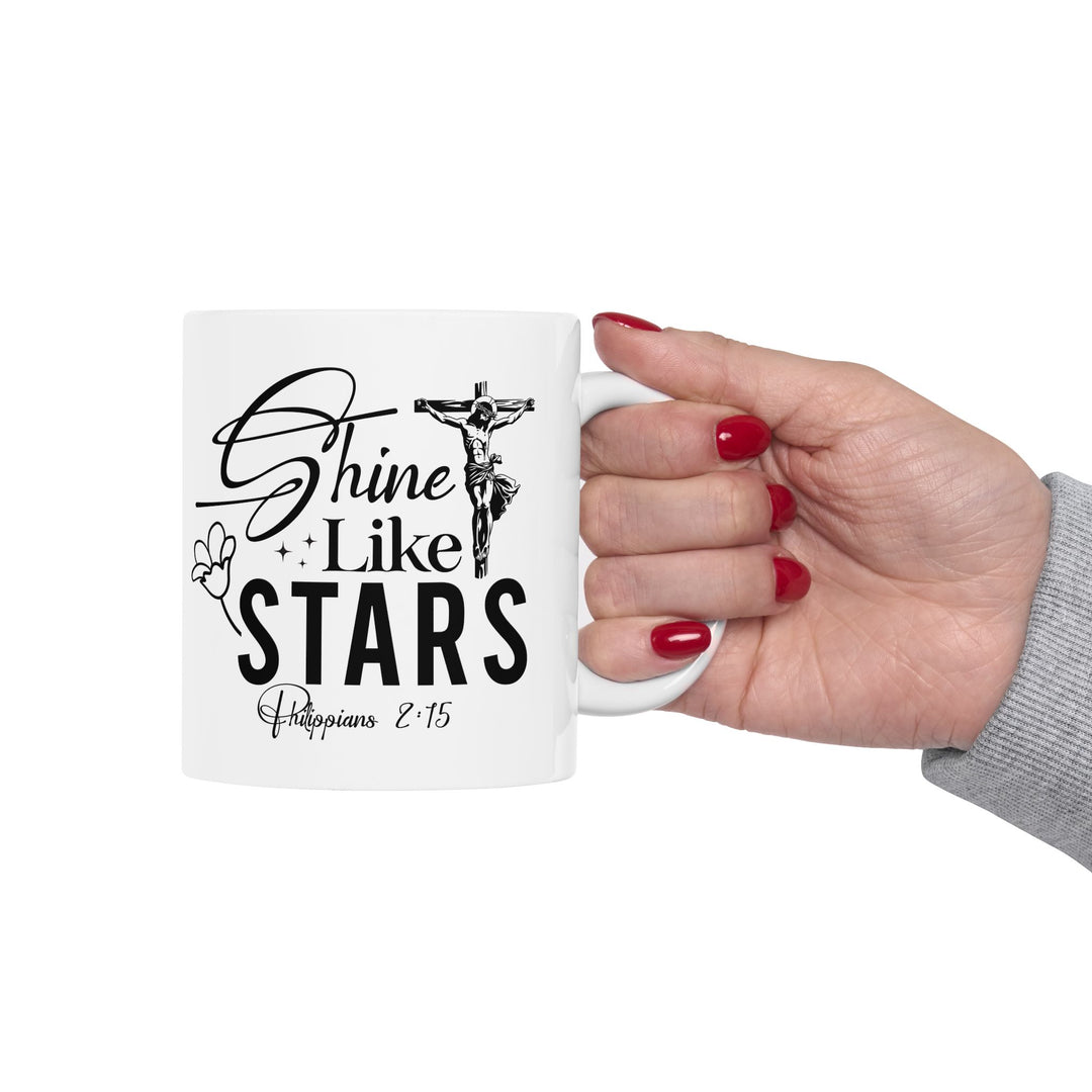 Shine Like Stars Philippians 2 15-01 Ceramic Mug, (11oz, 15oz)