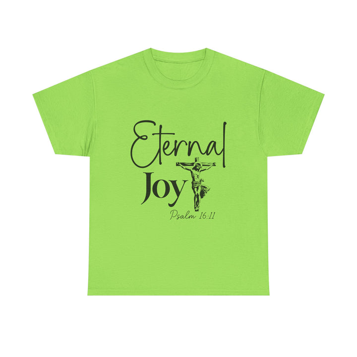 Eternal Joy Psalm 16 11-01 Unisex Heavy Cotton Tee