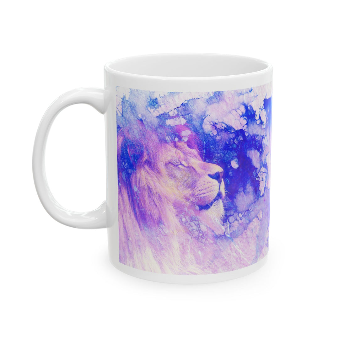 Watercolor Lion Mug