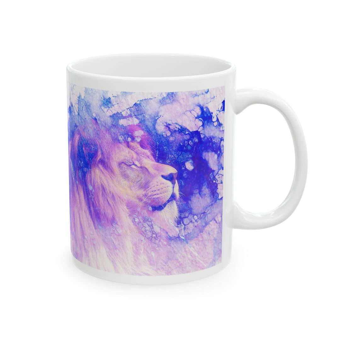 Watercolor Lion Mug