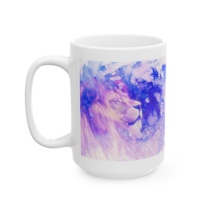 Watercolor Lion Mug