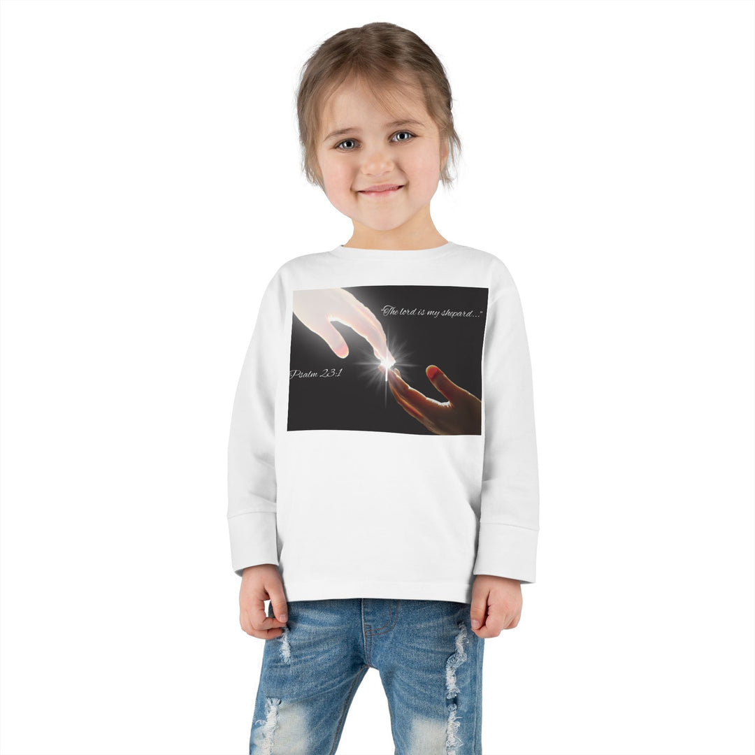The lord is my shepard |Toddler Long Sleeve Tee