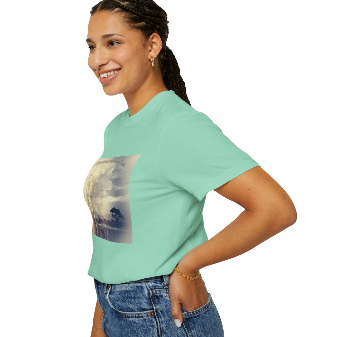 Unisex Garment-Dyed T-Shirt – Comfort Colors 1717 – 100% Ring-Spun Cotton Tee  Soft-Washed Relaxed Fit – Pre-Shrunk USA Cotton