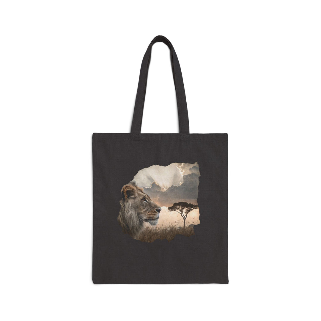 Reusable Cotton Canvas Tote Bag 15x16, Heavy-Duty Fabric, Long Handles, Eco-Friendly