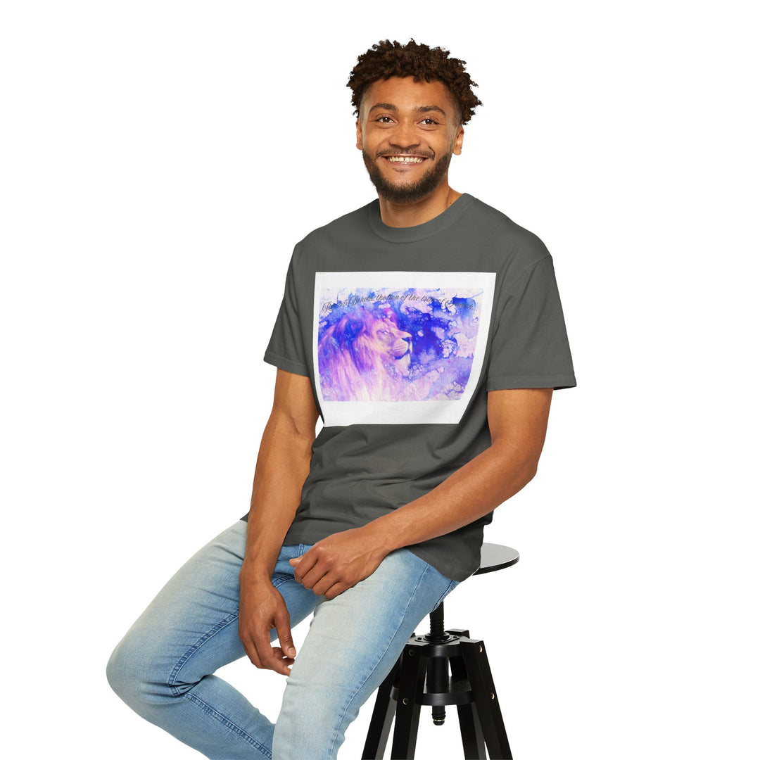 Unisex Garment-Dyed T-Shirt – Comfort Colors 1717 – 100% Ring-Spun Cotton – Soft-Washed Relaxed Fit – Pre-Shrunk Customizable Tee