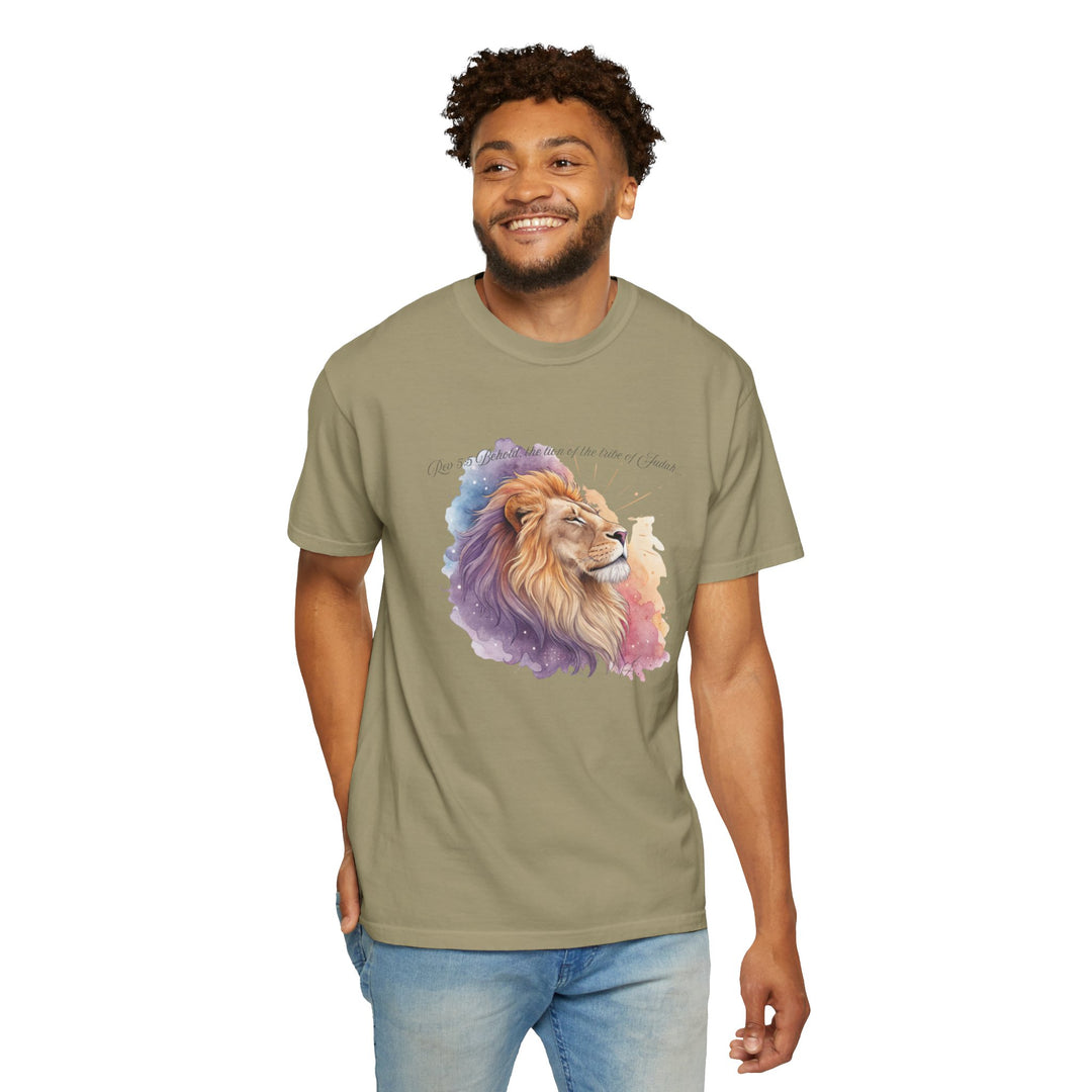 Unisex Garment Dyed T-Shirt Comfort Colors 1717 100% Ring-Spun Cotton Soft-Washed, Pre-Shrunk, Relaxed Fit Tee