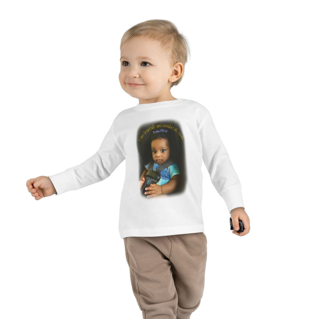I am fearfally |Toddler Long Sleeve Tee