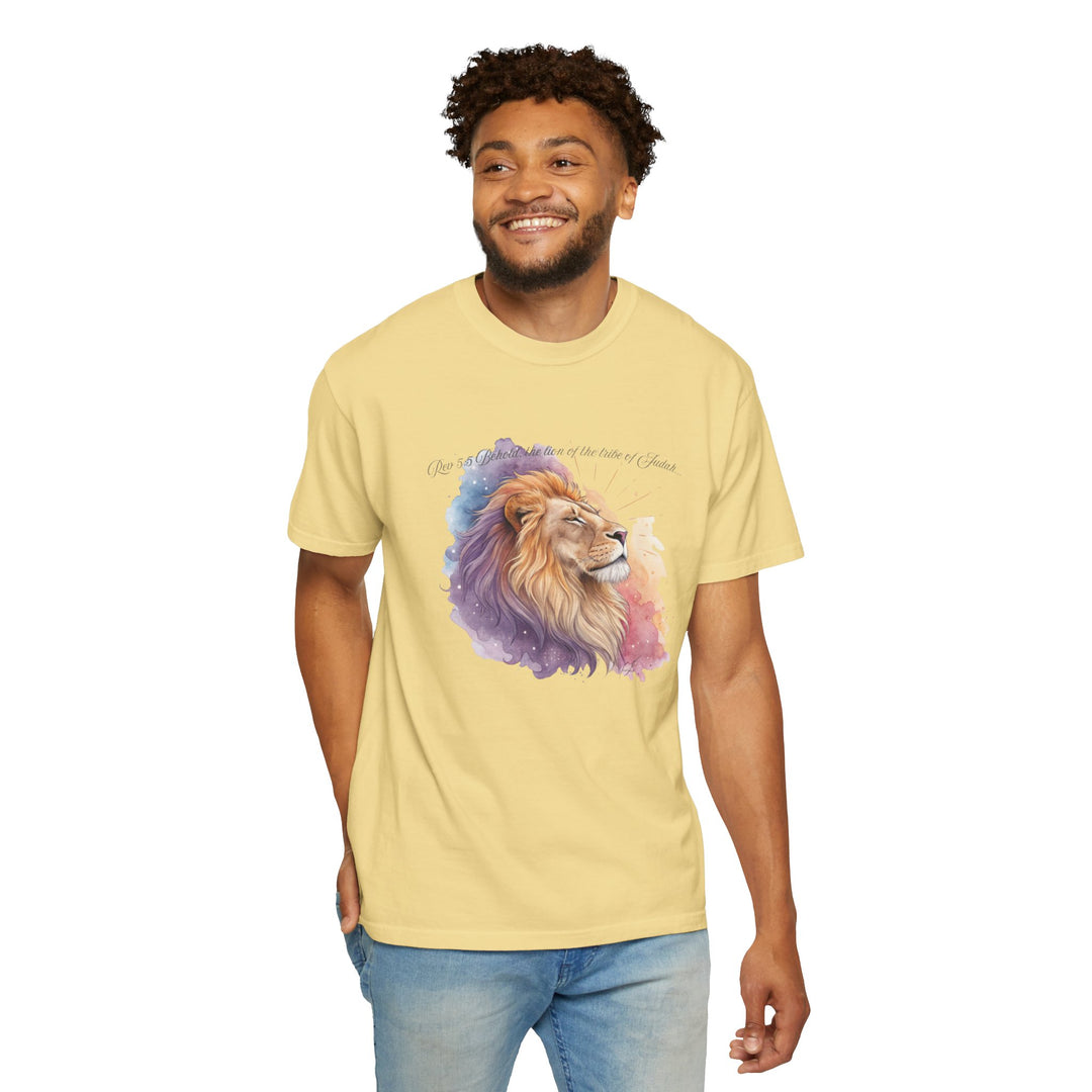 Unisex Garment Dyed T-Shirt Comfort Colors 1717 100% Ring-Spun Cotton Soft-Washed, Pre-Shrunk, Relaxed Fit Tee