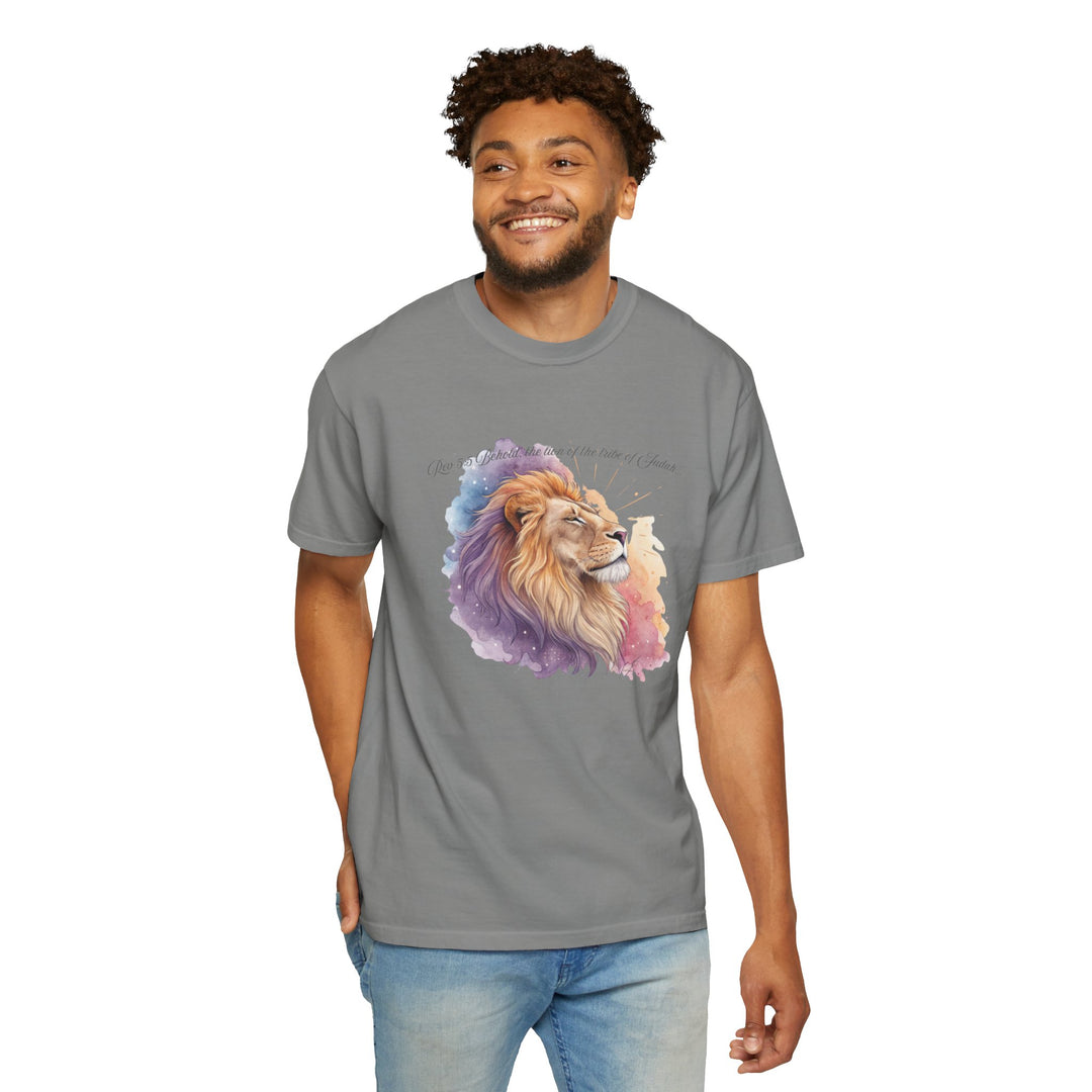 Unisex Garment Dyed T-Shirt Comfort Colors 1717 100% Ring-Spun Cotton Soft-Washed, Pre-Shrunk, Relaxed Fit Tee