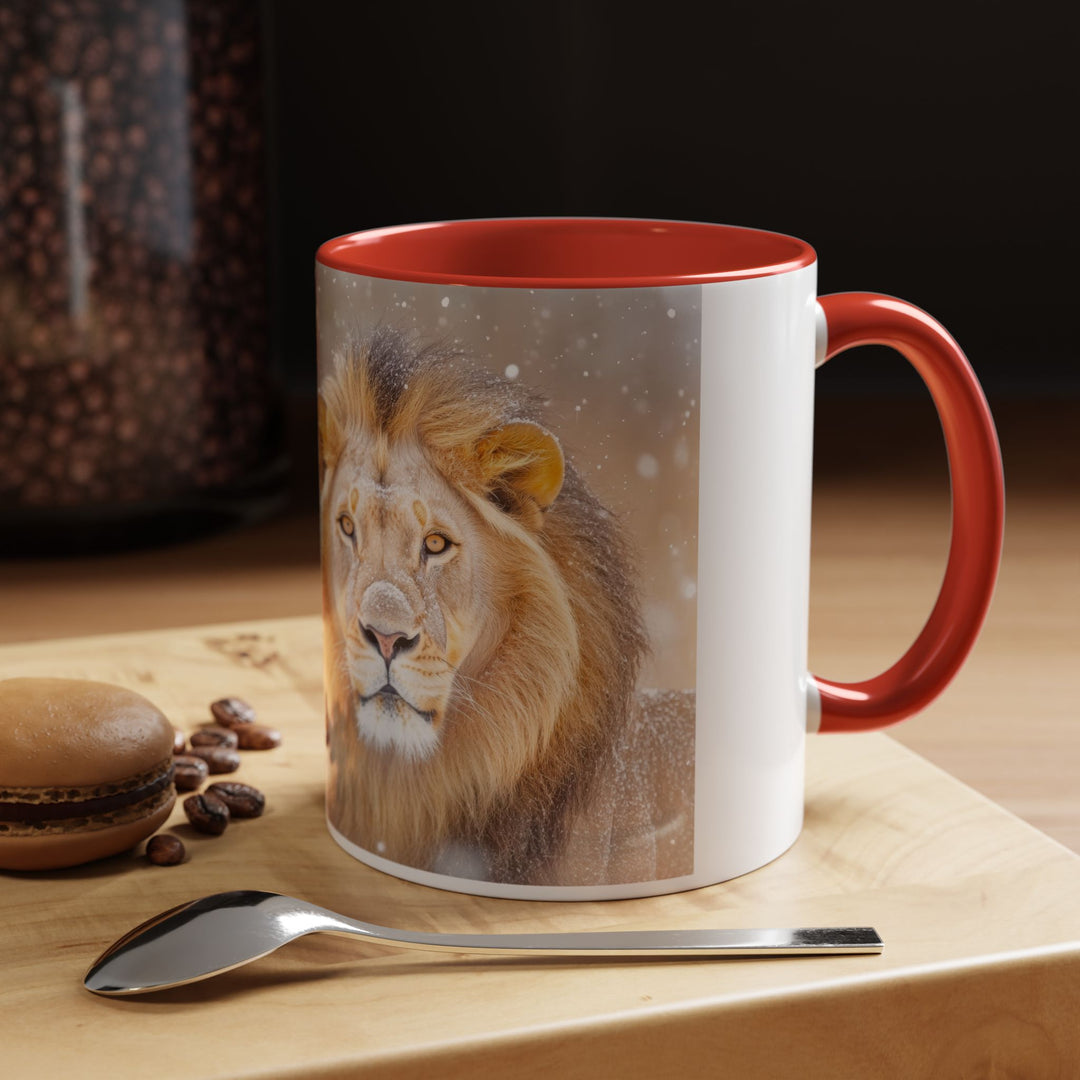 Golden Lion Stainless Accent Coffee Mug (11, 15oz)
