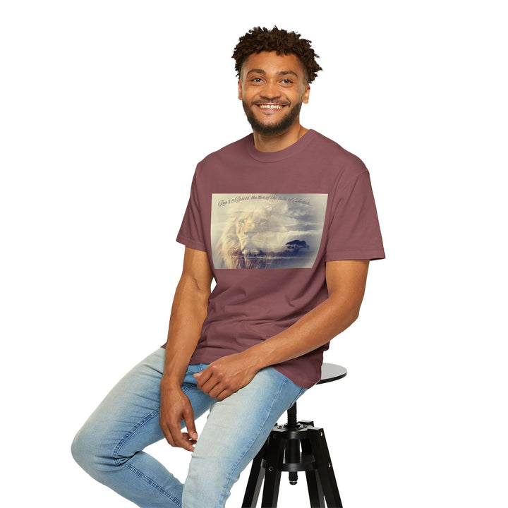 Unisex Garment-Dyed T-Shirt – Comfort Colors 1717 – 100% Ring-Spun Cotton Tee  Soft-Washed Relaxed Fit – Pre-Shrunk USA Cotton