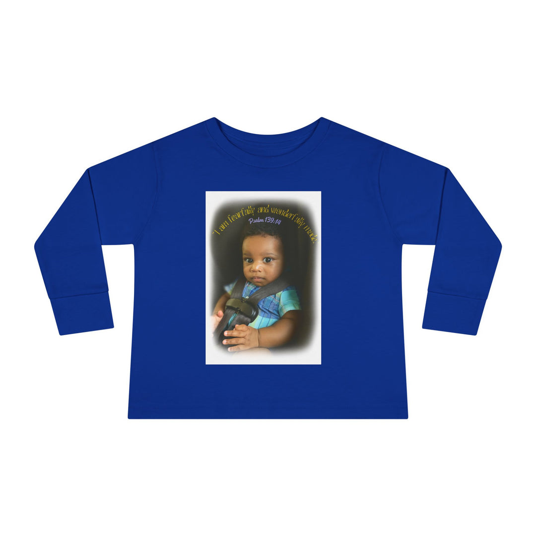 I am fearfally |Toddler Long Sleeve Tee