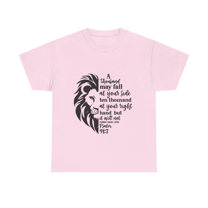 faith-based inspirational t-shirt in pink