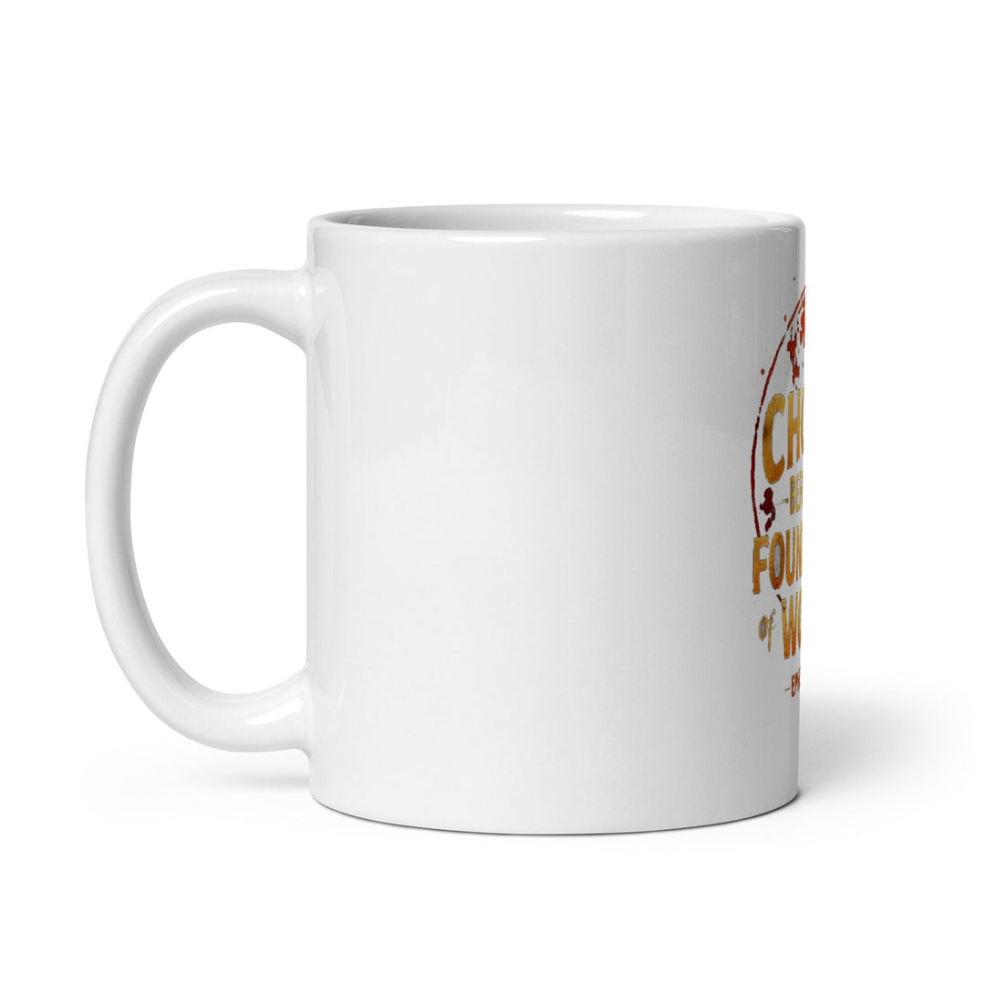 Chosen Before The Foundation Mug - Faith Scripture Gift | Gifts Of Words