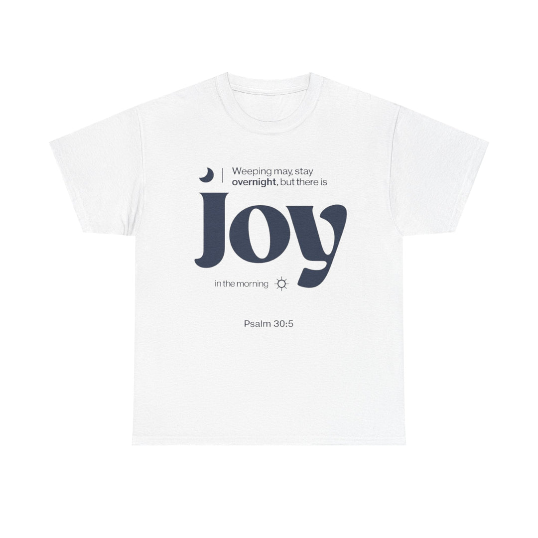 Heavy Cotton Tee – Premium Weight Durable Unisex Crewneck - Faith Scripture Gift | Gifts Of Words
