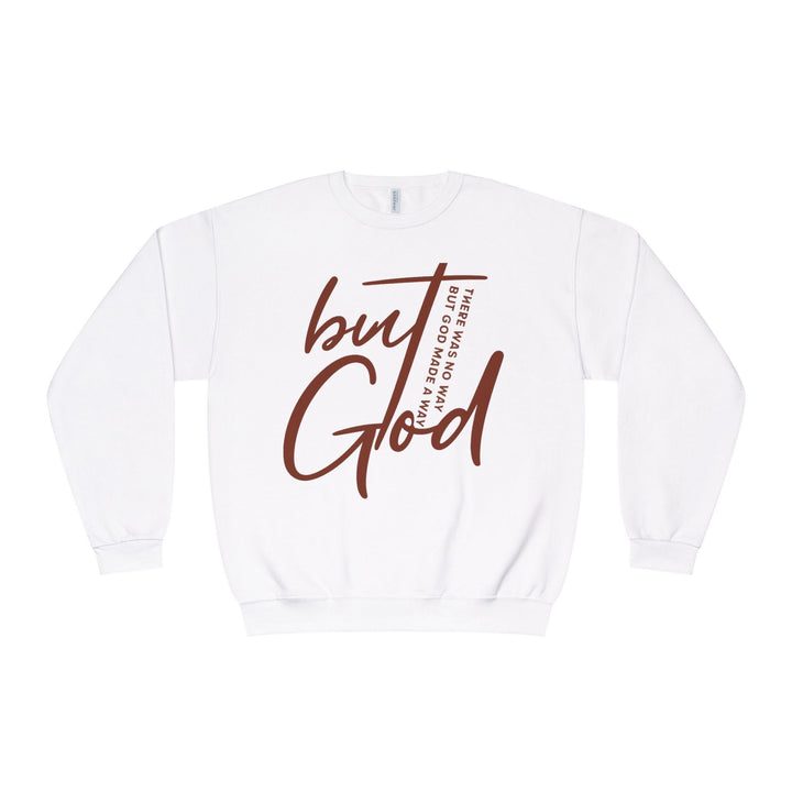 Inspirational God Made a Way Sweatshirt - Premium Christian Fleece - Faith Scripture Gift | Gifts Of Words